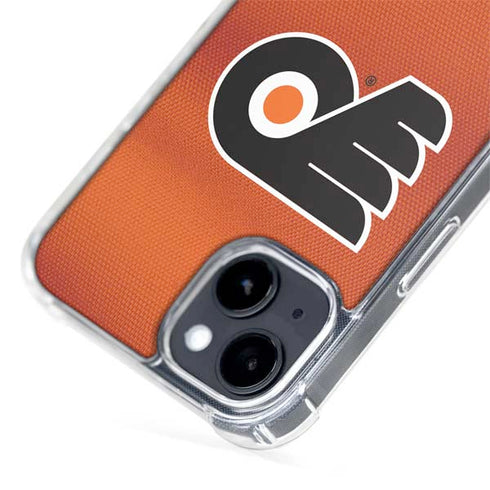 NHL Philadelphia Flyers Alternate Jersey iPhone 15 Plus MagSafe Case