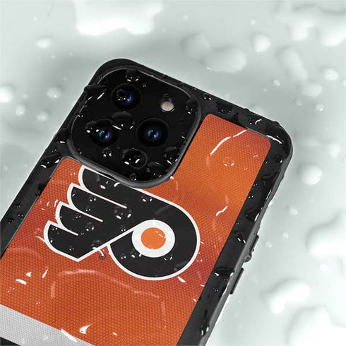 NHL Philadelphia Flyers Alternate Jersey iPhone 14 Pro Max Waterproof Case