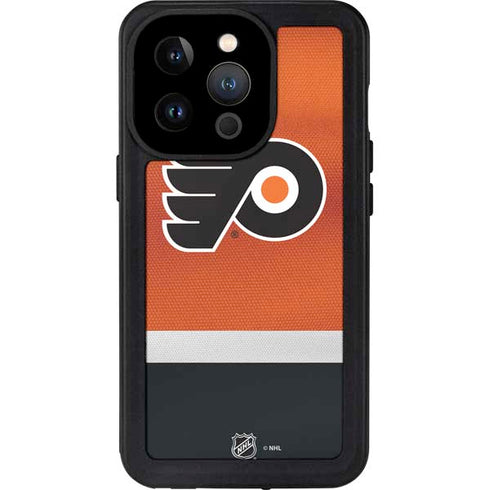 NHL Philadelphia Flyers Alternate Jersey iPhone 14 Pro Waterproof Case