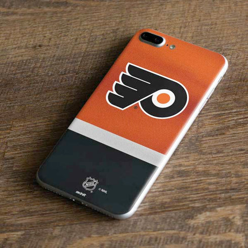 NHL Philadelphia Flyers Alternate Jersey iPhone 8 Plus Skin
