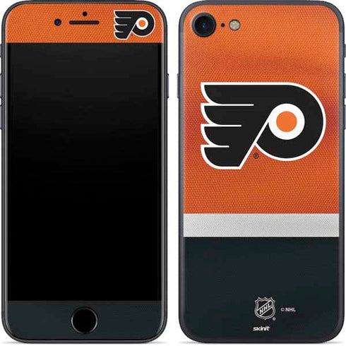 NHL Philadelphia Flyers Alternate Jersey iPhone 8 Skin