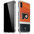 NHL Philadelphia Flyers Alternate Jersey iPhone XS Max Clear Case