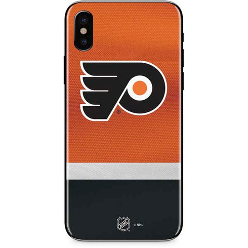 NHL Philadelphia Flyers Alternate Jersey iPhone XS Skin
