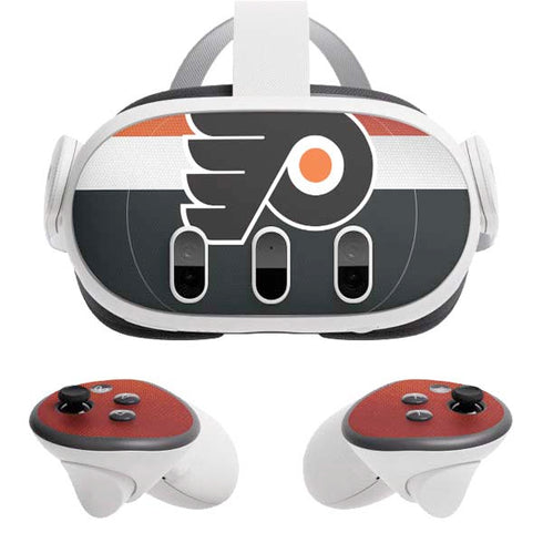 NHL Philadelphia Flyers Alternate Jersey Meta Quest 3 Skin