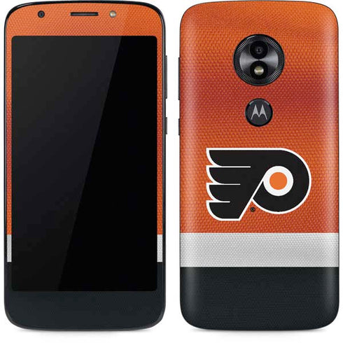 NHL Philadelphia Flyers Alternate Jersey Moto E5 Play Skin