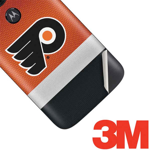 NHL Philadelphia Flyers Alternate Jersey Moto E5 Play Skin