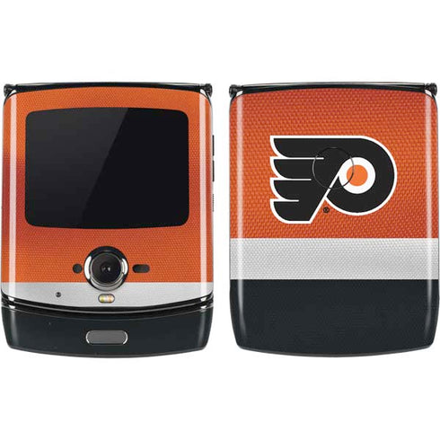 NHL Philadelphia Flyers Alternate Jersey Motorola RAZR Skin