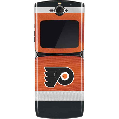 NHL Philadelphia Flyers Alternate Jersey Motorola RAZR Skin
