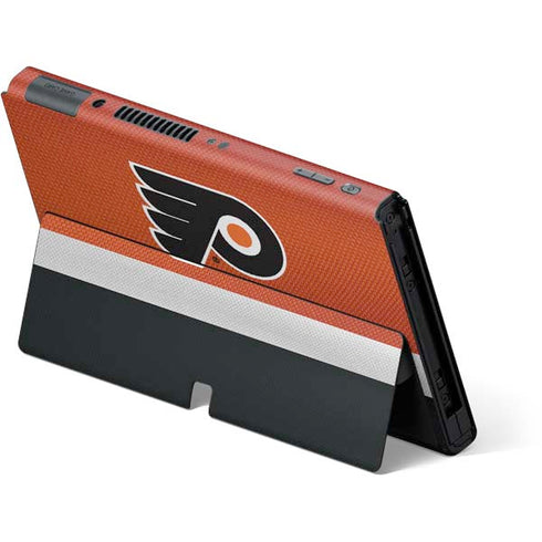 NHL Philadelphia Flyers Alternate Jersey Nintendo Switch OLED (2021) Skin