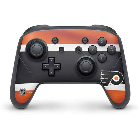 NHL Philadelphia Flyers Alternate Jersey Nintendo Switch Pro Controller Skin