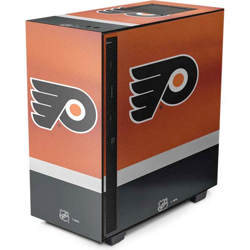 NHL Philadelphia Flyers Alternate Jersey NZXT H510 Compact ATX Mid-Tower Case Skin