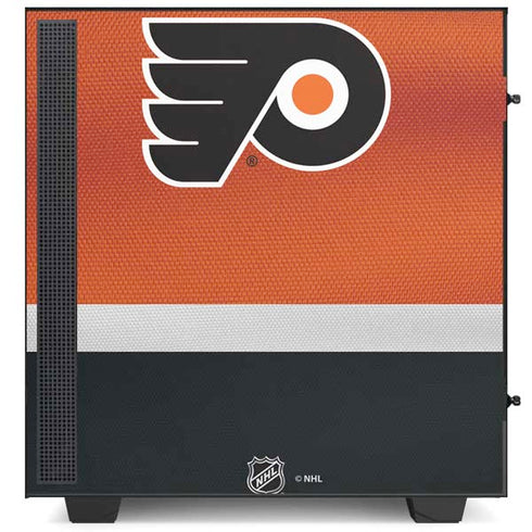 NHL Philadelphia Flyers Alternate Jersey NZXT H510 Compact ATX Mid-Tower Case Skin