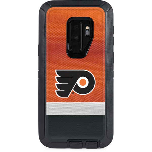NHL Philadelphia Flyers Alternate Jersey Otterbox Defender Galaxy Skin