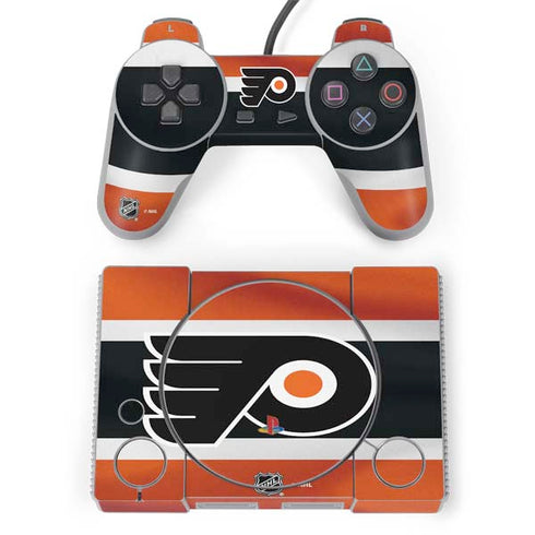 NHL Philadelphia Flyers Alternate Jersey PlayStation Classic Bundle Skin