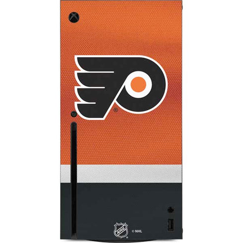 NHL Philadelphia Flyers Alternate Jersey Xbox Series X Console Skin
