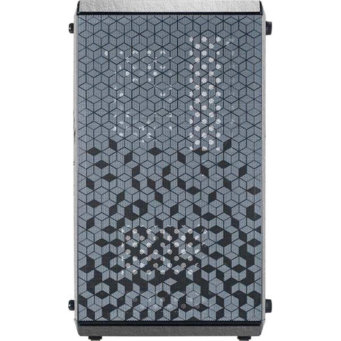 NHL Philadelphia Flyers Black Text Cooler Master MasterBox Q300L Mini Tower Skin