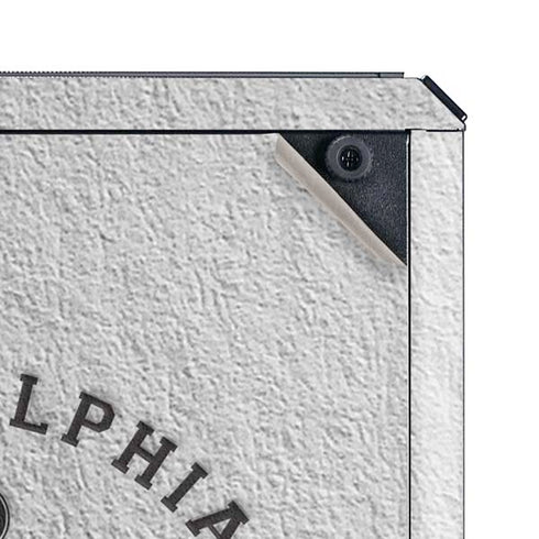 NHL Philadelphia Flyers Black Text Cooler Master MasterBox Q300L Mini Tower Skin