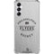 NHL Philadelphia Flyers Black Text Galaxy A14 5G Clear Case