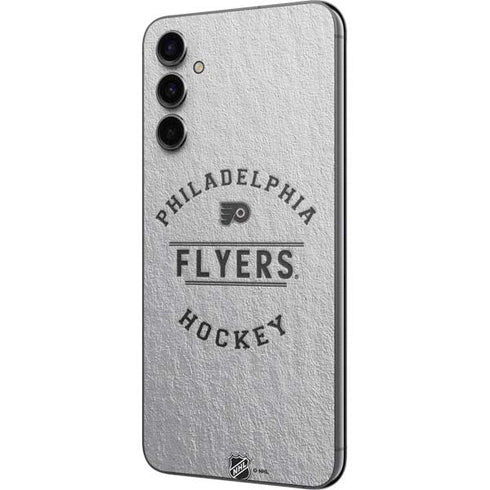 NHL Philadelphia Flyers Black Text Galaxy A14 5G Skin