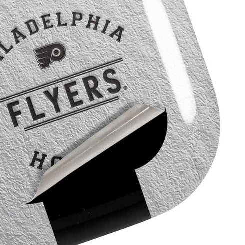 NHL Philadelphia Flyers Black Text Galaxy Buds Pro Skin