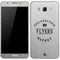 NHL Philadelphia Flyers Black Text Galaxy J7 Skin