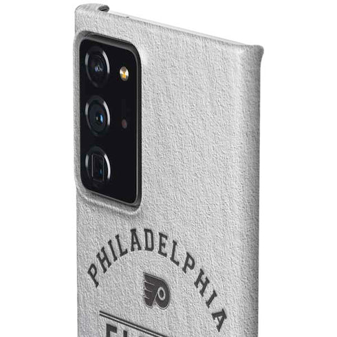 NHL Philadelphia Flyers Black Text Galaxy Note20 Ultra 5G Lite Case