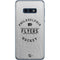 NHL Philadelphia Flyers Black Text Galaxy S10e Skin