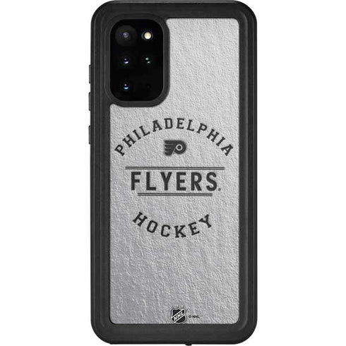 NHL Philadelphia Flyers Black Text Galaxy S20 Plus Waterproof Case