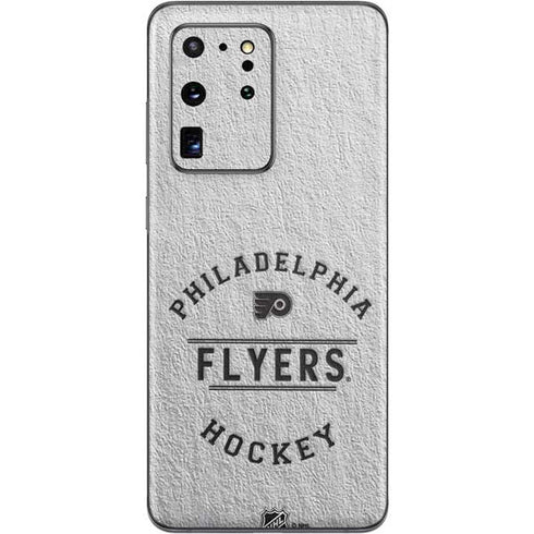 NHL Philadelphia Flyers Black Text Galaxy S20 Ultra 5G Skin