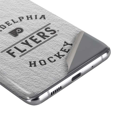 NHL Philadelphia Flyers Black Text Galaxy S20 Ultra 5G Skin