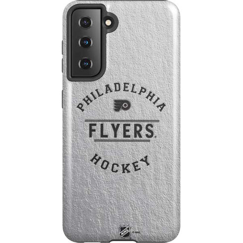 NHL Philadelphia Flyers Black Text Galaxy S21 5G Pro Case