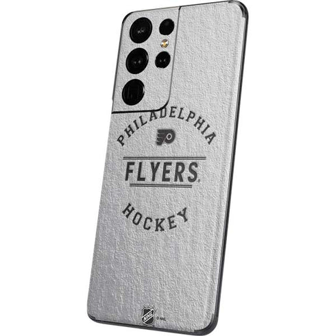NHL Philadelphia Flyers Black Text Galaxy S21 Ultra 5G Skin