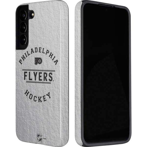 NHL Philadelphia Flyers Black Text Galaxy S22 Plus Pro Case