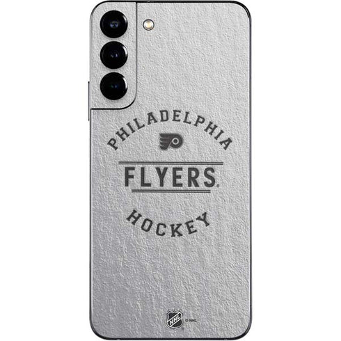 NHL Philadelphia Flyers Black Text Galaxy S22 Plus Skin