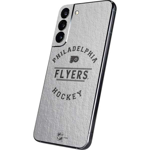 NHL Philadelphia Flyers Black Text Galaxy S22 Plus Skin