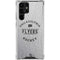 NHL Philadelphia Flyers Black Text Galaxy S22 Ultra Clear Case