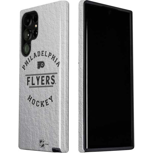 NHL Philadelphia Flyers Black Text Galaxy S22 Ultra Pro Case