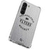 NHL Philadelphia Flyers Black Text Galaxy S23 Clear Case