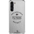 NHL Philadelphia Flyers Black Text Galaxy S23 Plus Clear Case