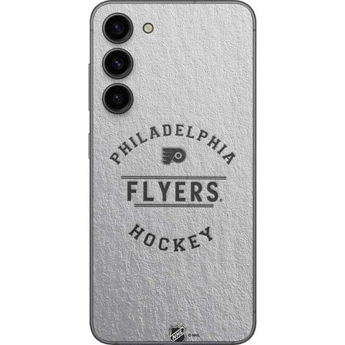 NHL Philadelphia Flyers Black Text Galaxy S23 Plus Skin