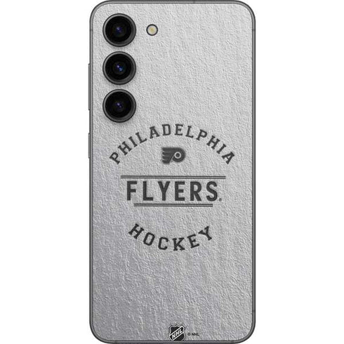 NHL Philadelphia Flyers Black Text Galaxy S23 Skin