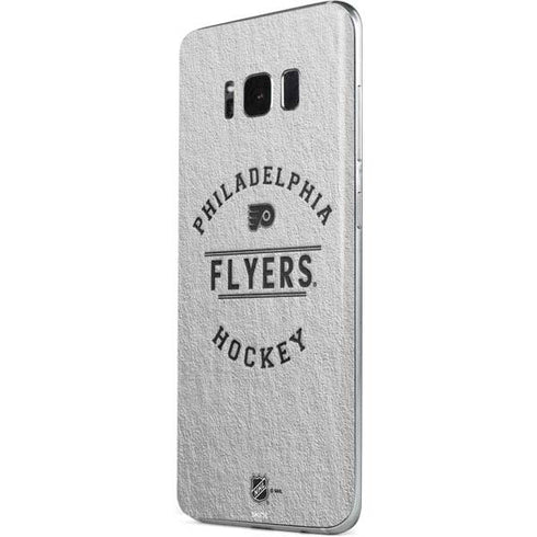 NHL Philadelphia Flyers Black Text Galaxy S8 Plus Skin