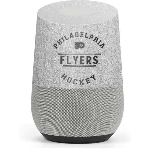 NHL Philadelphia Flyers Black Text Google Home Skin