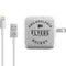 NHL Philadelphia Flyers Black Text iPad Charger (10W USB) Skin