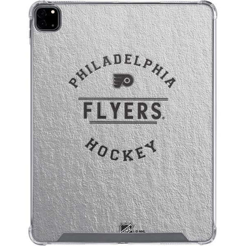 NHL Philadelphia Flyers Black Text iPad Pro 12.9in (2020) Clear Case