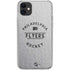 NHL Philadelphia Flyers Black Text iPhone 11 Clear Case