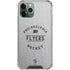 NHL Philadelphia Flyers Black Text iPhone 11 Pro Max Clear Case