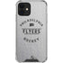 NHL Philadelphia Flyers Black Text iPhone 12 Clear Case