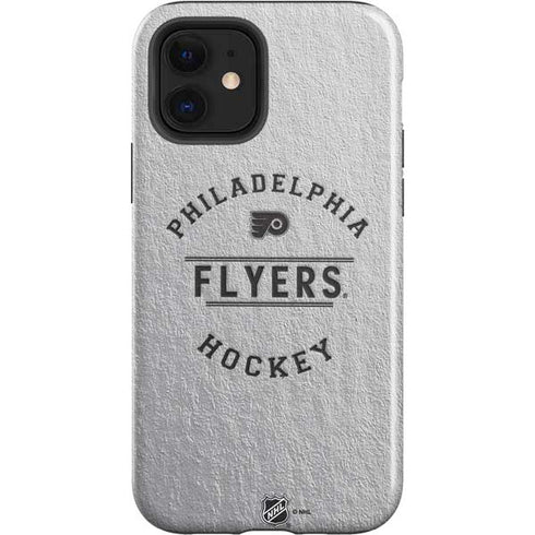 NHL Philadelphia Flyers Black Text iPhone 12 Impact Case