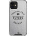 NHL Philadelphia Flyers Black Text iPhone 12 Mini Clear Case